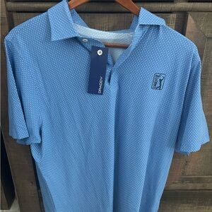 NWT Draddy Sport PGA Tour golf polo